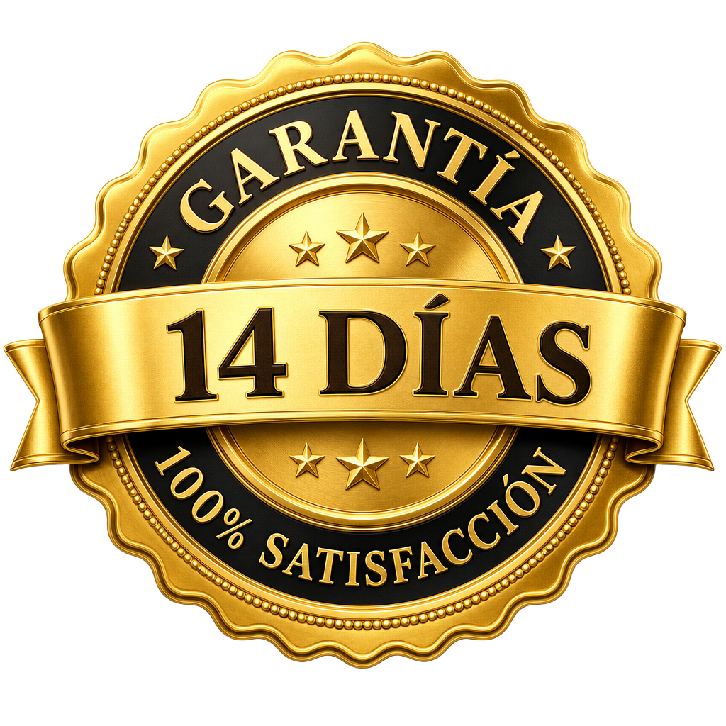 Sello de Garantía 14 días — 100% satisfacción